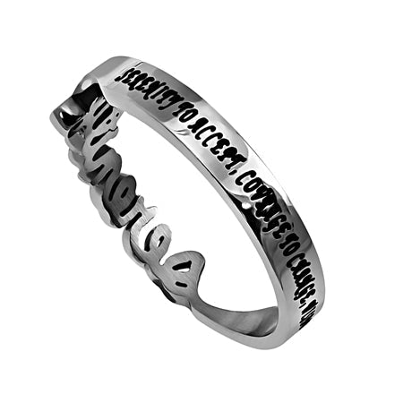 Hand Writing Ring