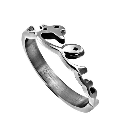 Hand Writing Ring