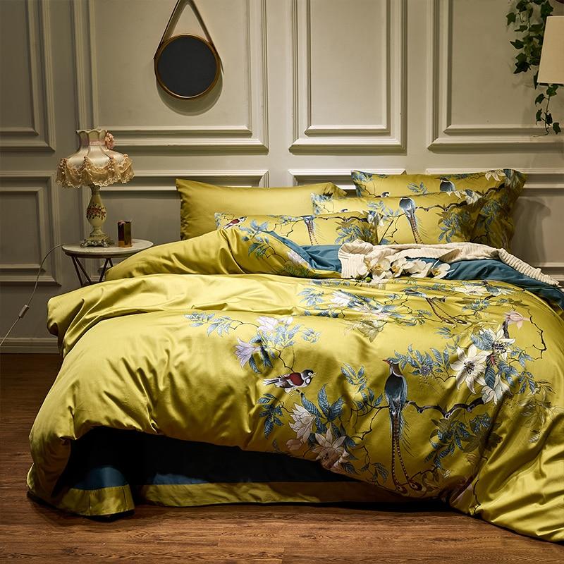 Birds Of Afrodita Duvet Cover Set (Egyptian Cotton)