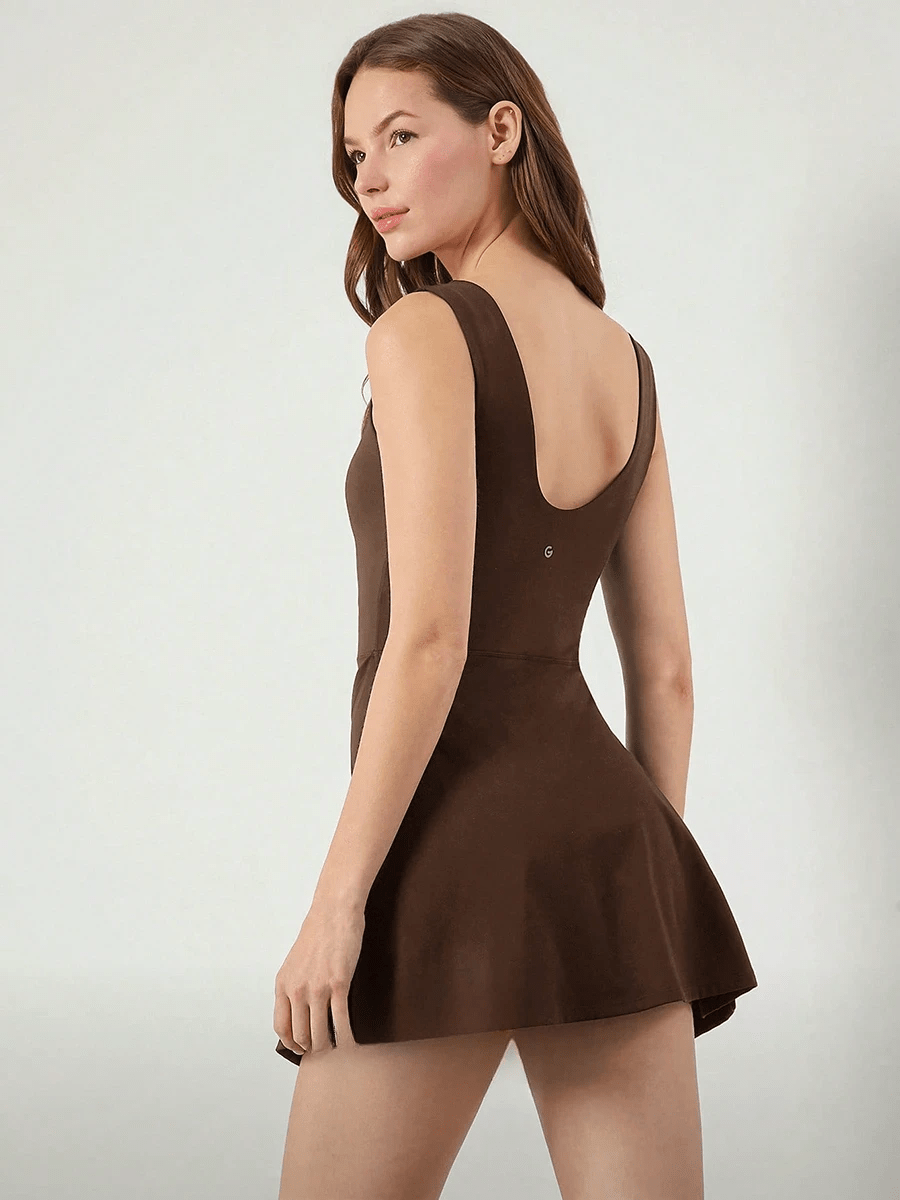 Judith Sexy Sleeveless Sports Romper