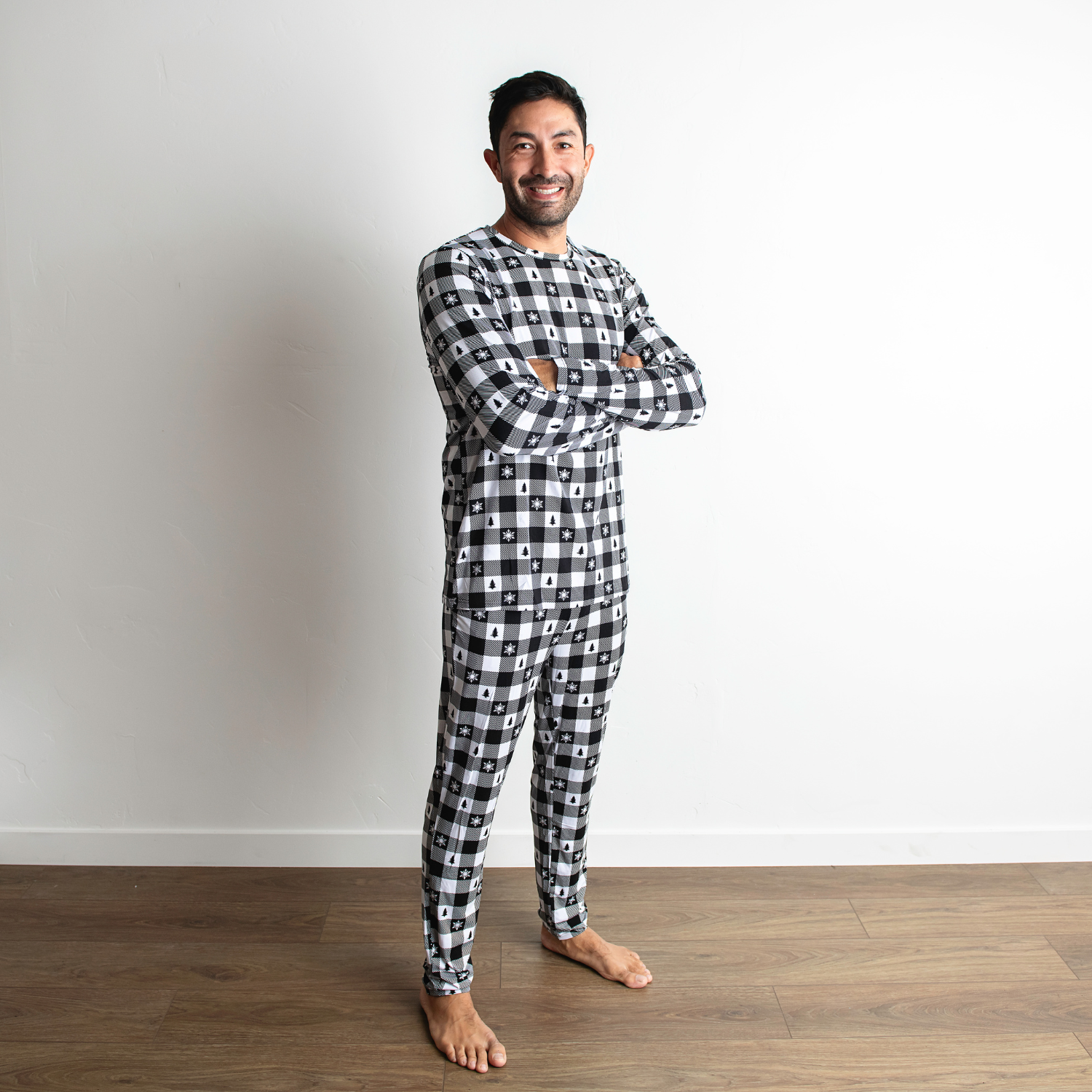 Crew Neck Bamboo Christmas Pajamas