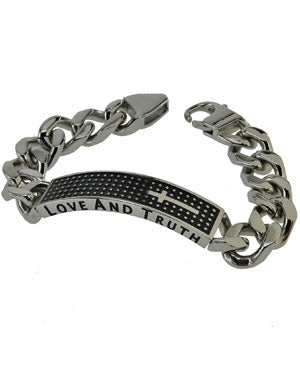 Shield Cross Bracelet