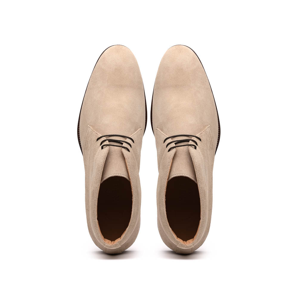 46-592-SND MARCO Suede Calfskin Chukka Boot Sand