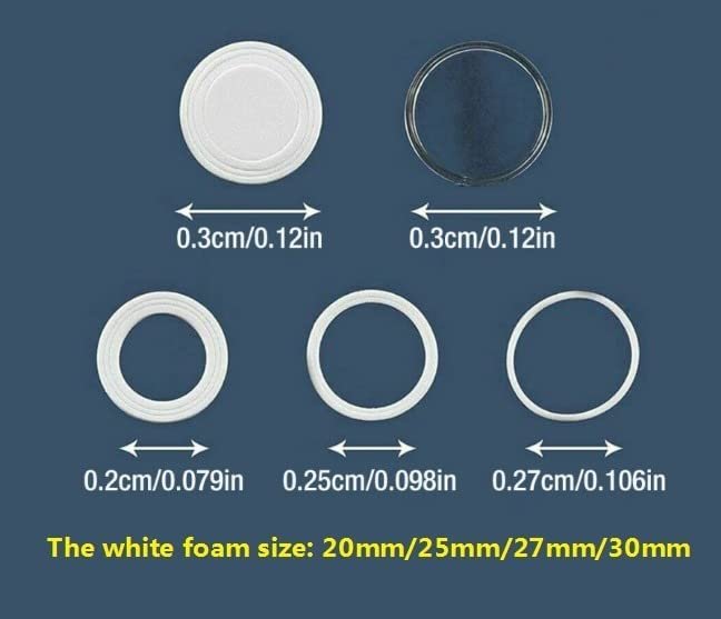 100 Pieces Case Holder for Collectors 30mm Silver Gold Bar Plastic Rounds Coins Capsules Covers with Storage Organizer Box for Copper Pesos Quarters Pennies Dimes Collection Supplies