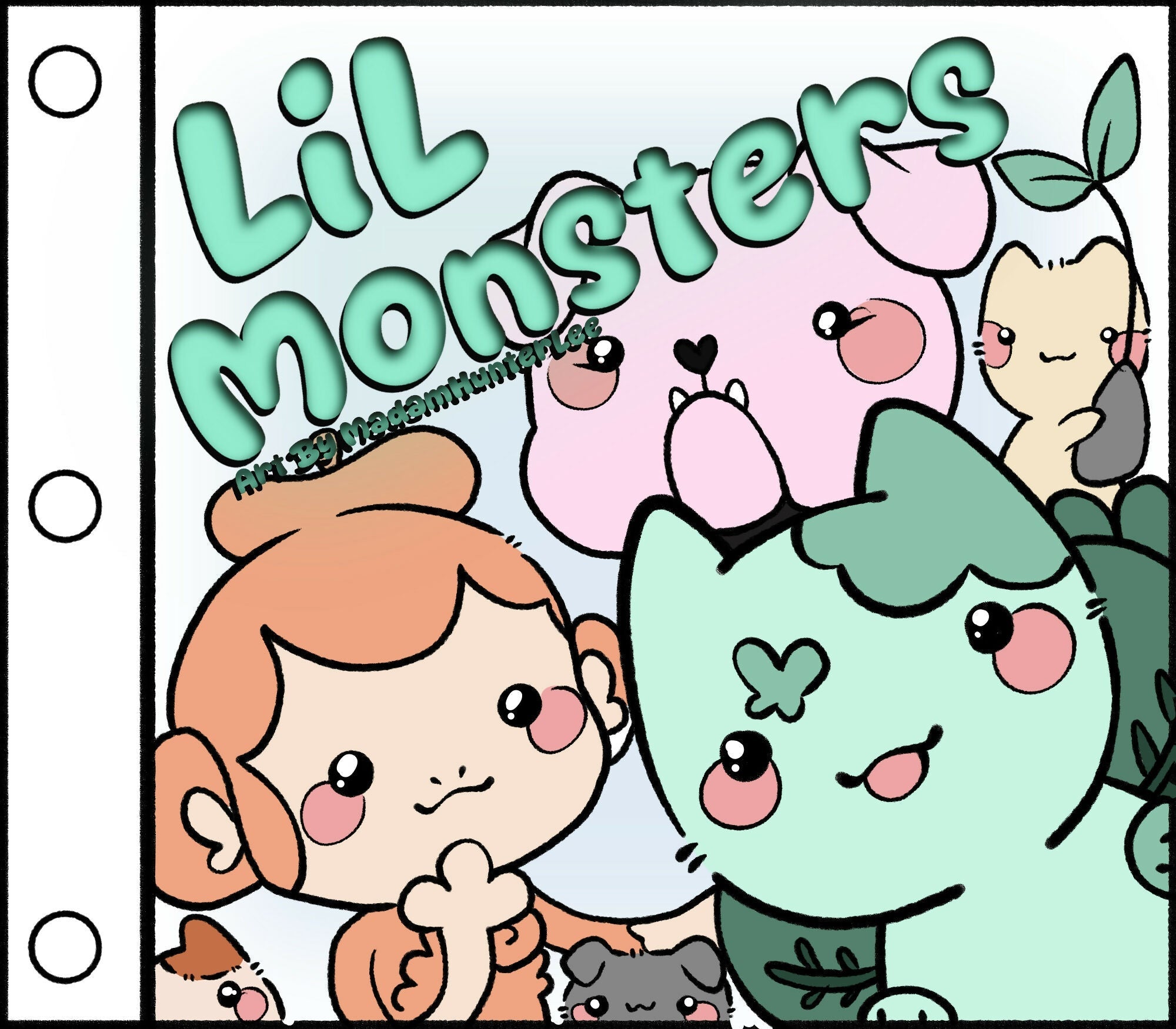 LiL Monster Coloring Book