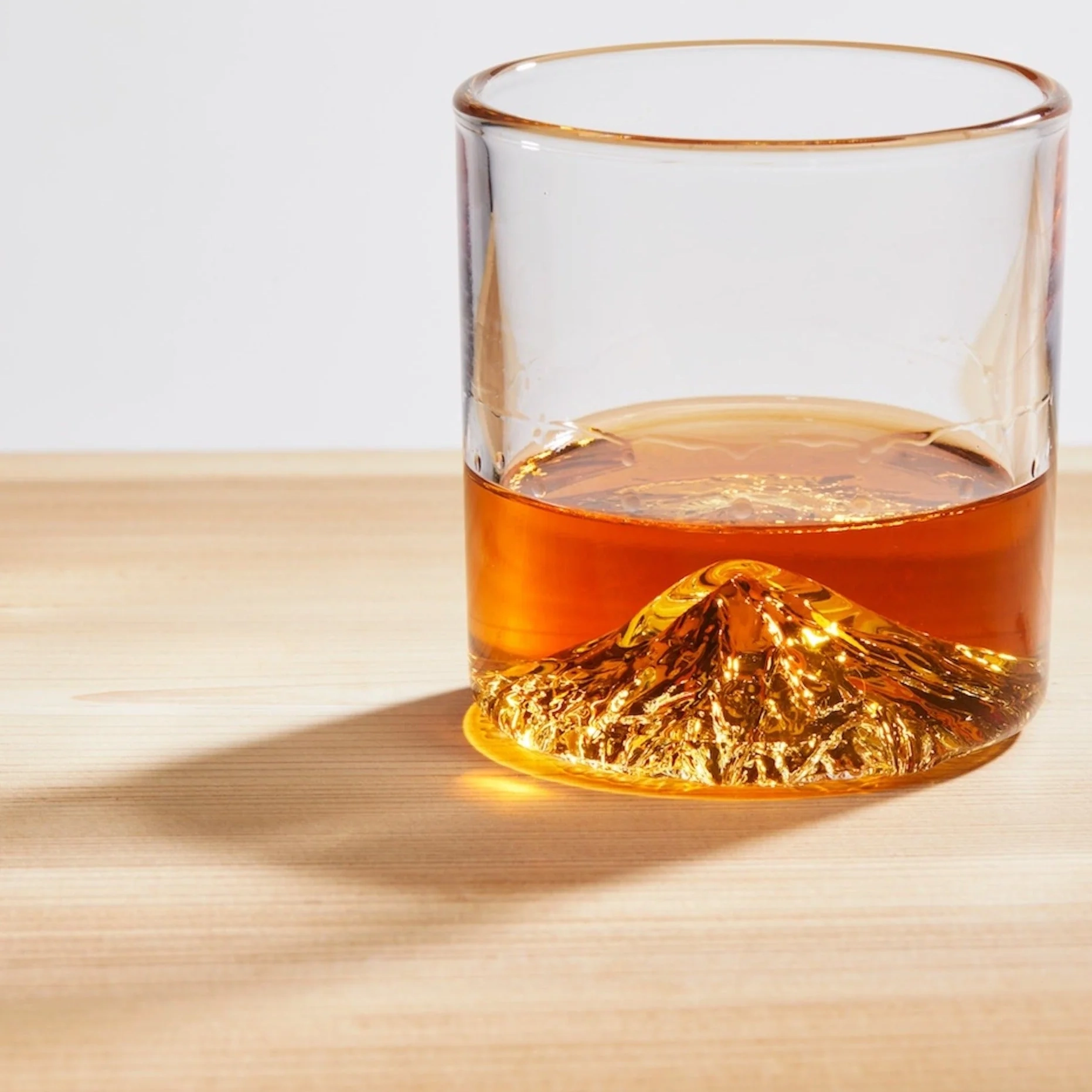 NORTH DRINKWARE Handblown Mt. Hood Tumbler