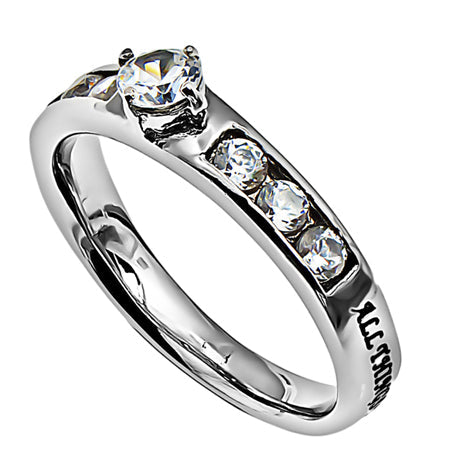 Princess Solitaire Ring