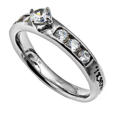 Princess Solitaire Ring