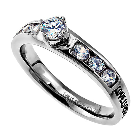 Princess Solitaire Ring