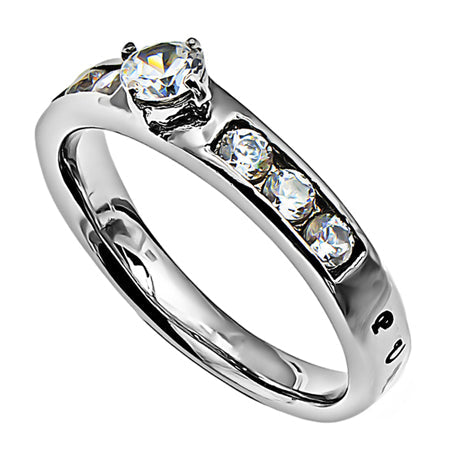Princess Solitaire Ring