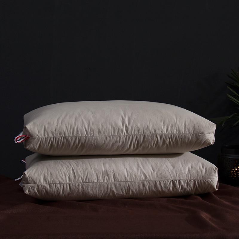 Giovanni Goose Down Pillows Cotton Made Set of 2