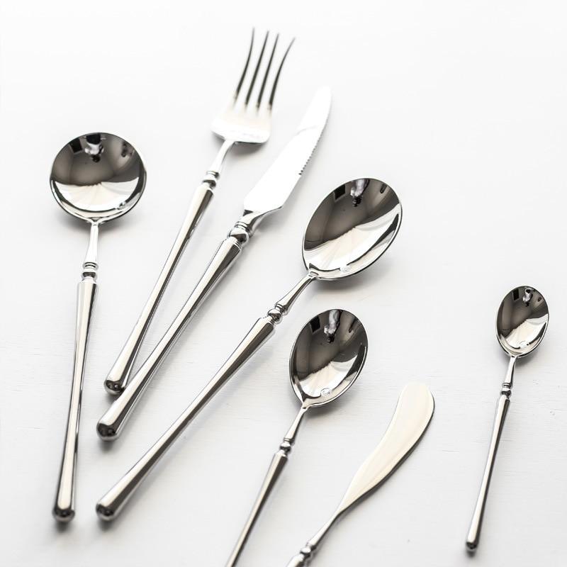 Zina Flatware Set 24-Piece (Polished)