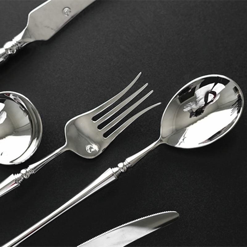 Zina Flatware Set 24-Piece (Polished)
