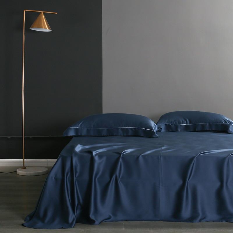 Karen Solid Color Lyocell Duvet Cover Set