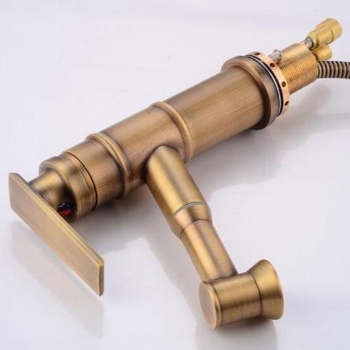 Langfoss Pull-Out Single-Hole Bathroom Faucet