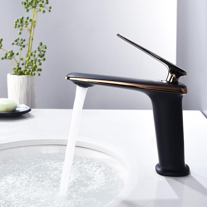 Clark Single-Hole Modern Bathroom Faucet