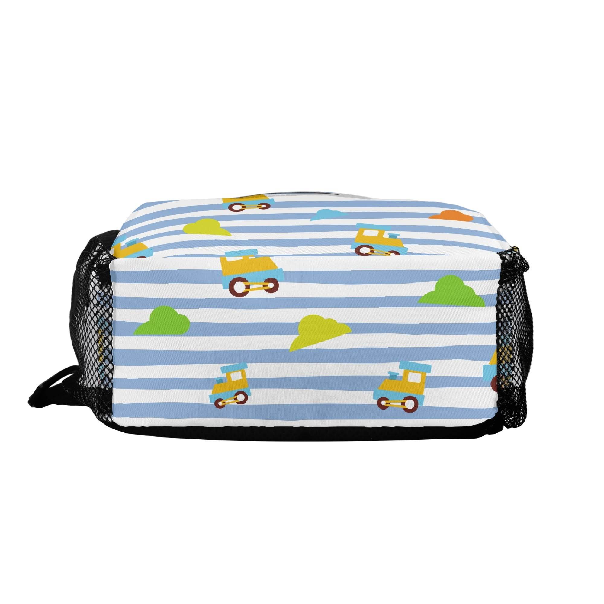 Choo-Choo Stripes Unisex Crossbody Bag