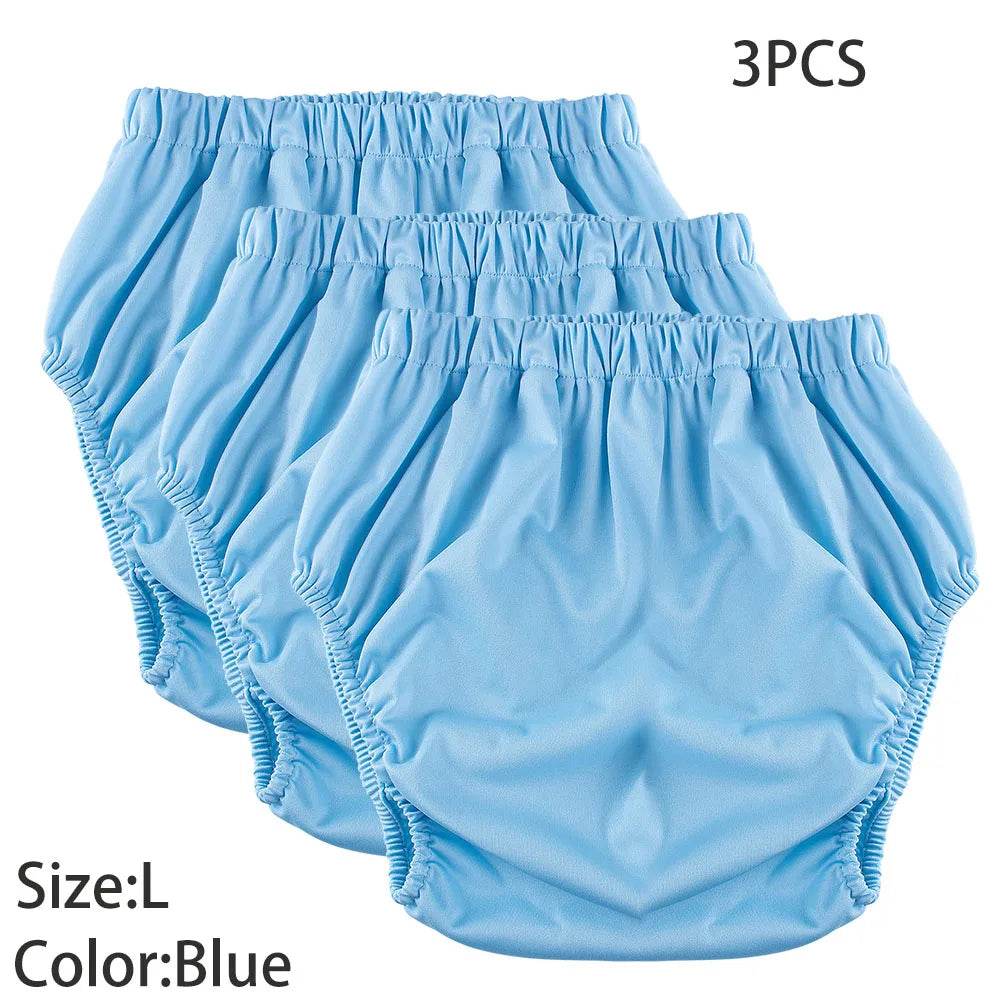 3pcs Snuggle Cloth Adult Diapers (Colors)