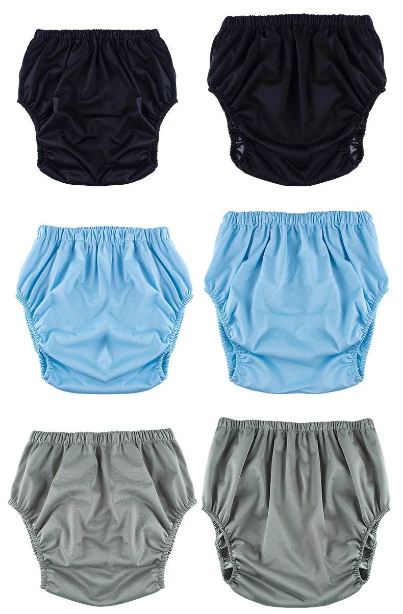 3pcs Snuggle Cloth Adult Diapers (Colors)