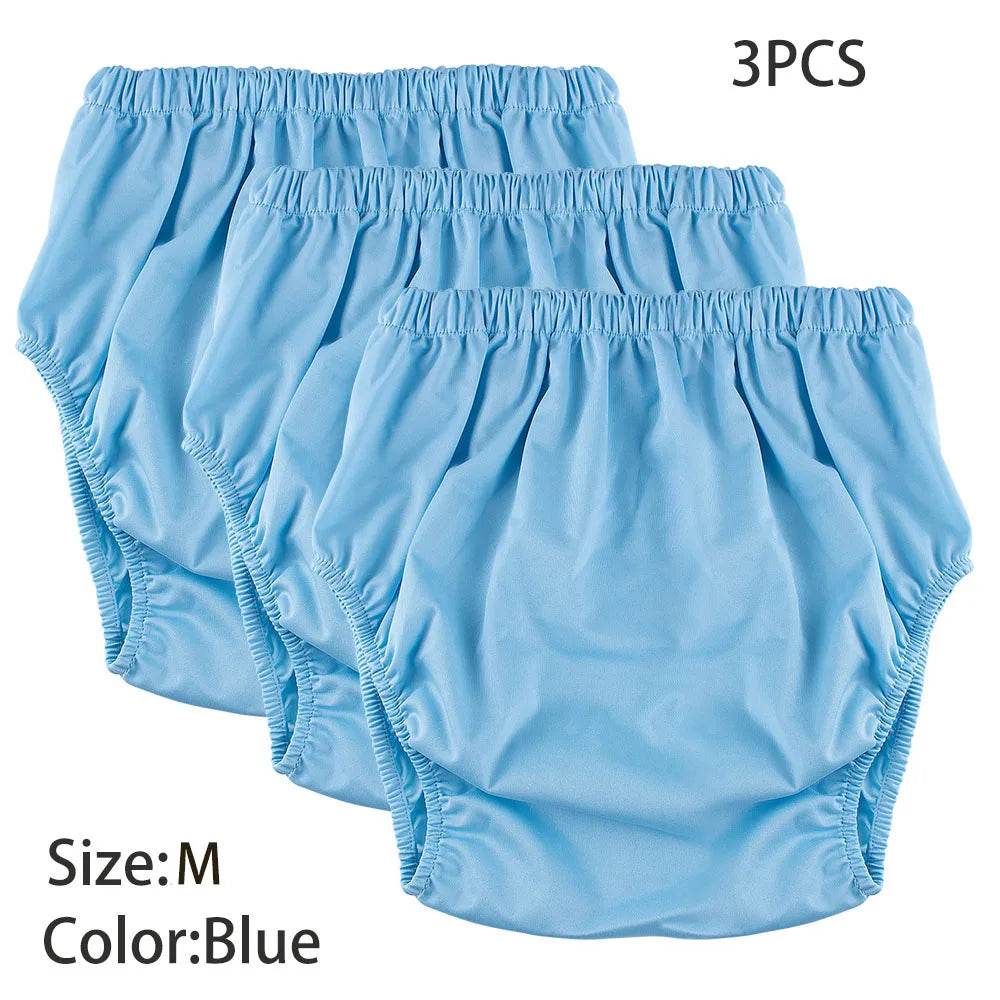3pcs Snuggle Cloth Adult Diapers (Colors)