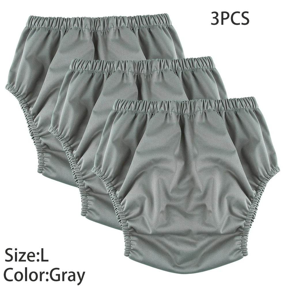 3pcs Snuggle Cloth Adult Diapers (Colors)