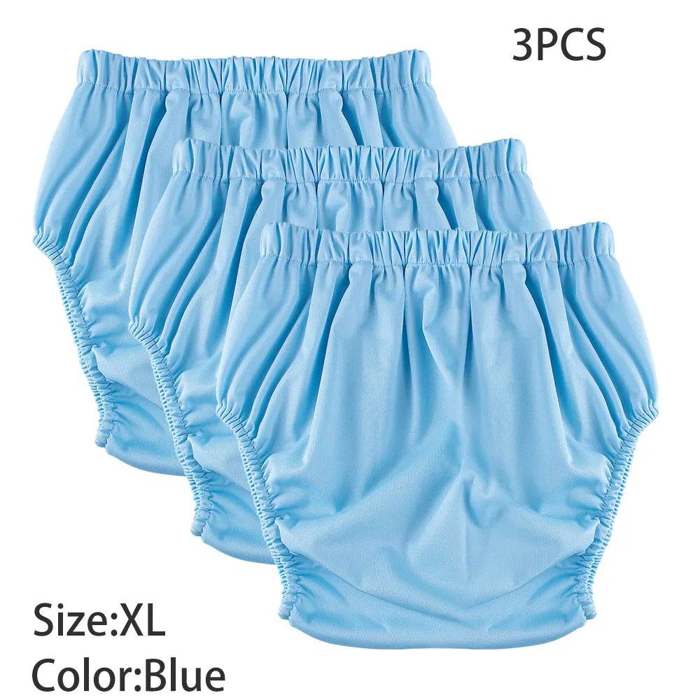 3pcs Snuggle Cloth Adult Diapers (Colors)