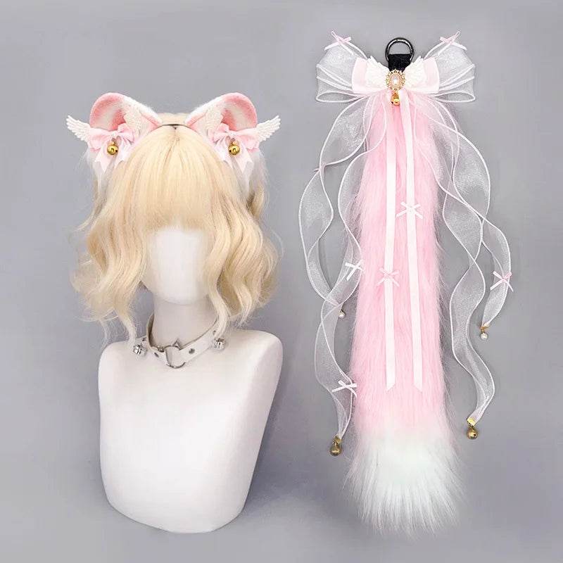 Princess Purrbaby Ears & Wiggle Tail Set (Colors)