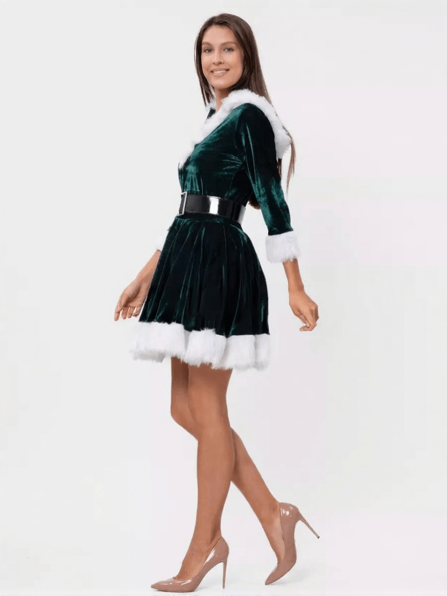 Shanta Christmas Dress: Festive Holiday Style