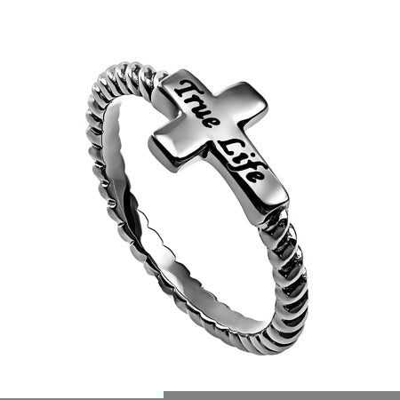 Simplicity Cross Ring