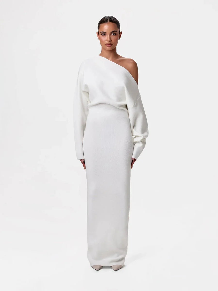 Stella Knitted Dress Evening: Knitted Elegance