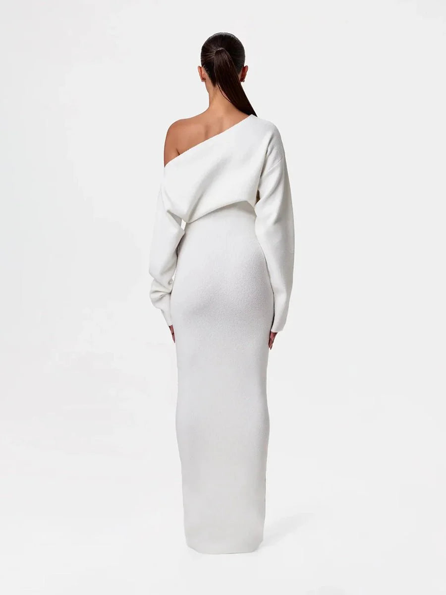 Stella Knitted Dress Evening: Knitted Elegance