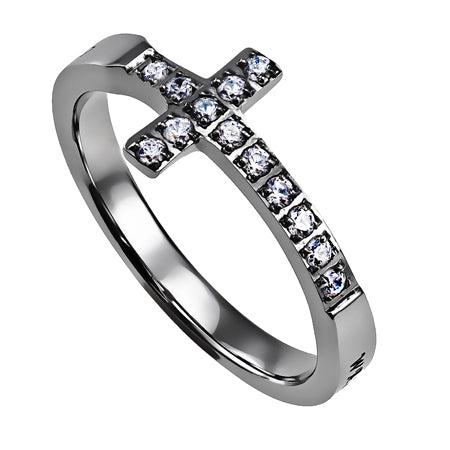 Sideways Cross Ring