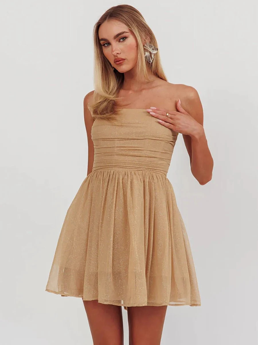 Stunning Unathi Tube Top Lace Dress