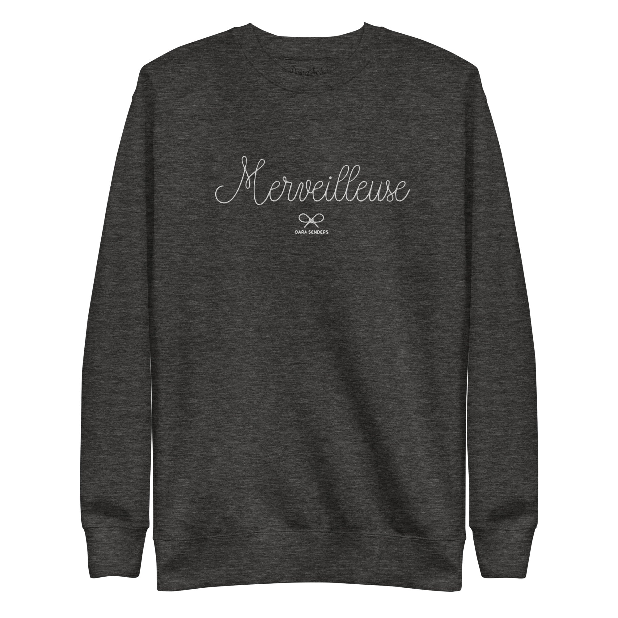 MARVELOUS SWEATSHIRT - EMBROIDERED PULLOVER